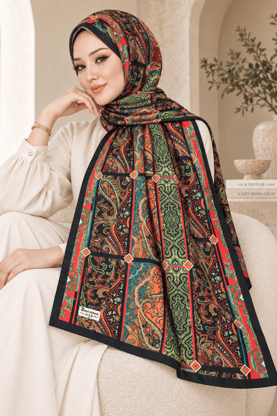 Desenli Soft Şal - 001