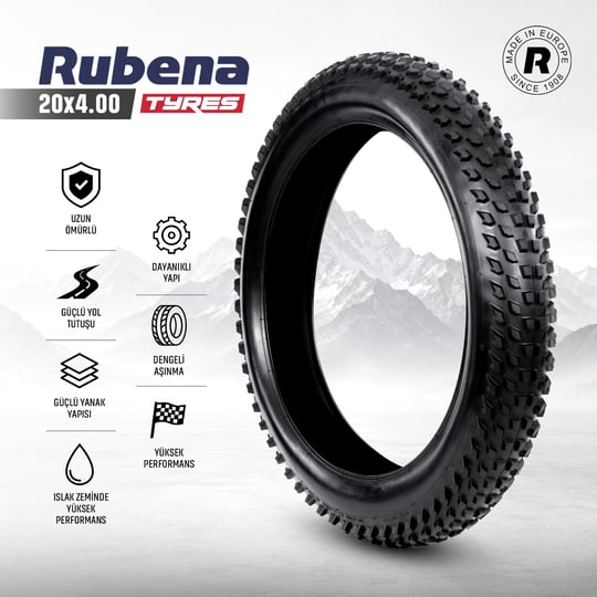 Rubena 20X4.00 Dış Lastik Off Road 100-406 R30