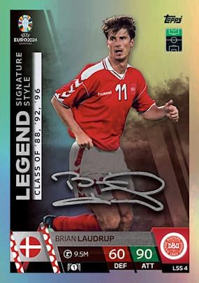Match Attax Euro 2024 Futbol Kartları Legend Signature Style Wayne