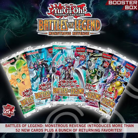 yugioh monstrous revenge booster box 401 Games Canada - - Battles of Legend: Terminal catering to various deck archetypes from the manga and anime series Battles of Legend: Monstrous Revenge