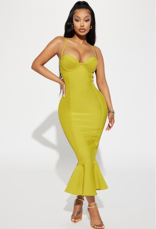 Bandage Midi Dress