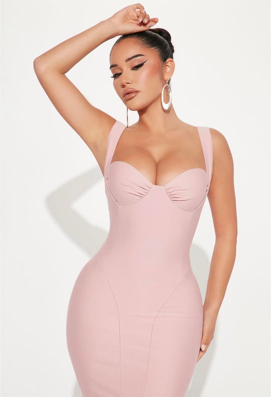 Lily Rosaline Midi Dress