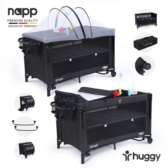  Huggy Napp 6 In 1 Anne Yani Park Yatak Oyun Parkı 70X120 XL