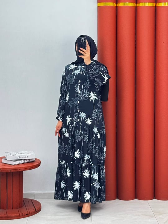 5674 Jessica kumaş siyah