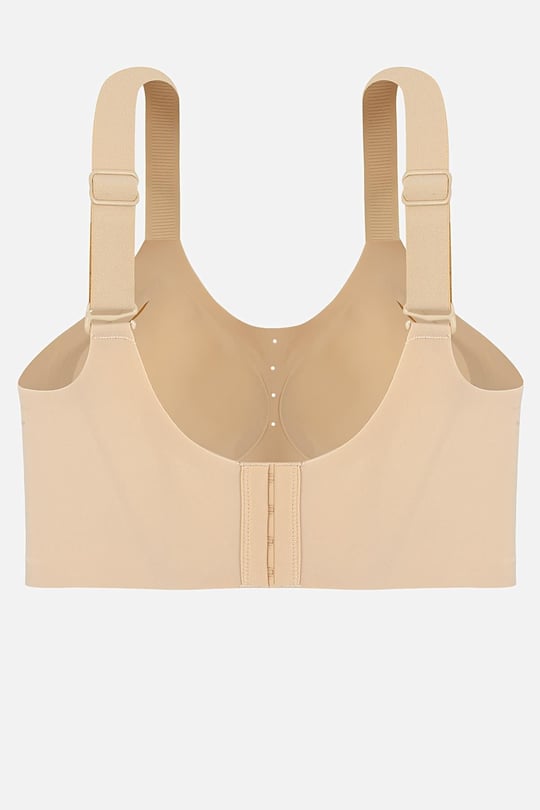 Bulut Koleksiyonu Lazer Kesim Dikişsiz C & D Cup Büyük Beden Sütyen Ten 