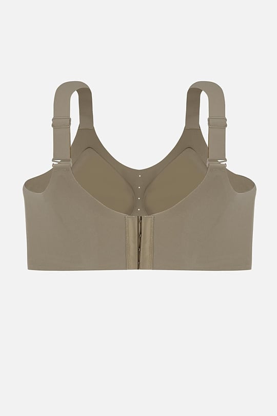  Bulut Koleksiyonu Lazer Kesim Dikişsiz C & D Cup Büyük Beden Sütyen Haki