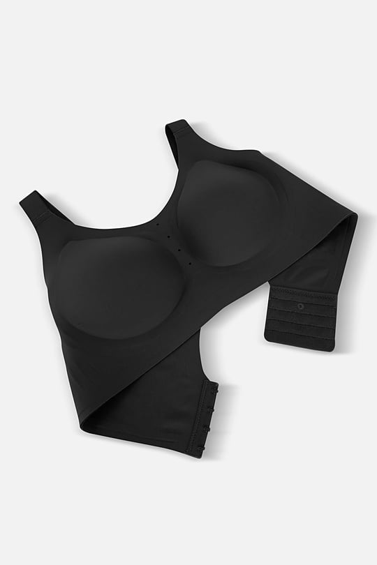 Bulut Koleksiyonu Lazer Kesim Dikişsiz C & D Cup Büyük Beden Sütyen Siyah