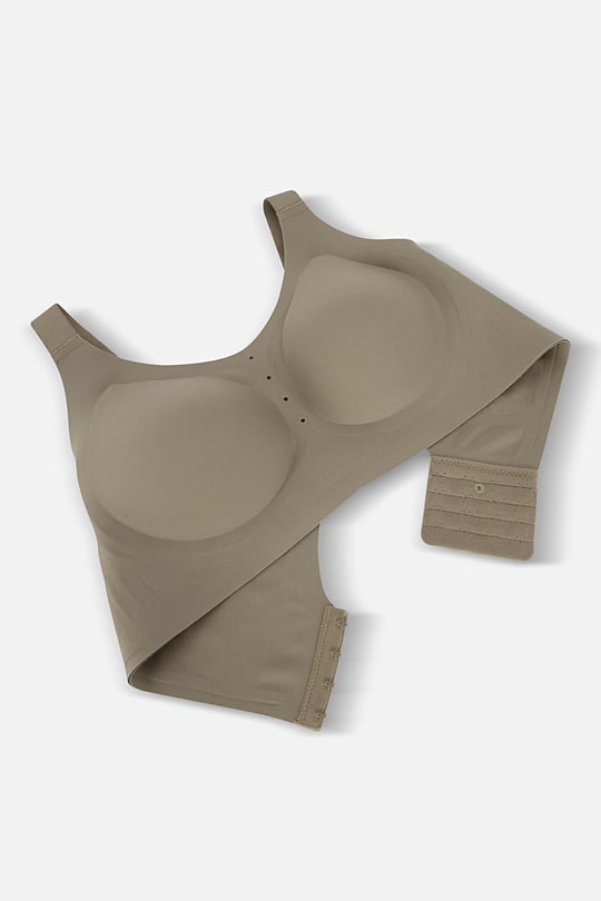  Bulut Koleksiyonu Lazer Kesim Dikişsiz C & D Cup Büyük Beden Sütyen Haki