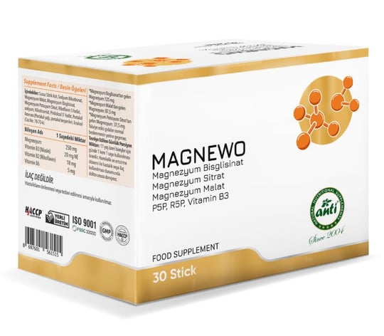 Anti Magnewo Magnezyum 30 Saşe