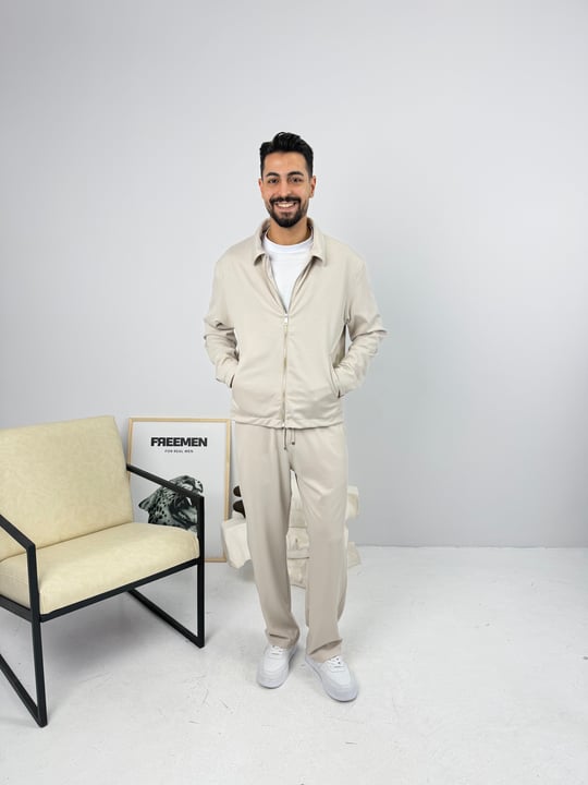 Mevsimlik Takım Oversize Likralı Taş