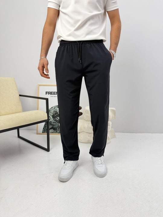 Paraşüt Baggy Eşofman Siyah