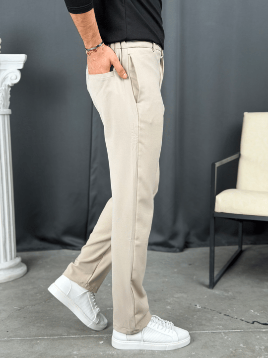 Premium WE11 Regular Kumaş Pantolon Bej