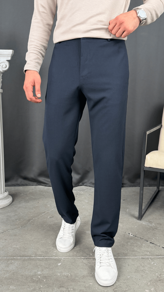 Premium WE11 Regular Kumaş Pantolon Lacivert