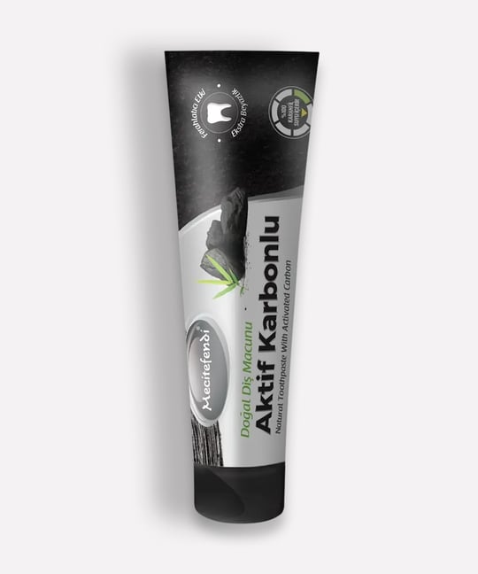 Mecitefendi Aktif Karbonlu Diş Macunu 75 Ml