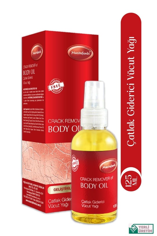 Mecitefendi Çatlak Önleyici Vücut Bakım Yağı 125 Ml