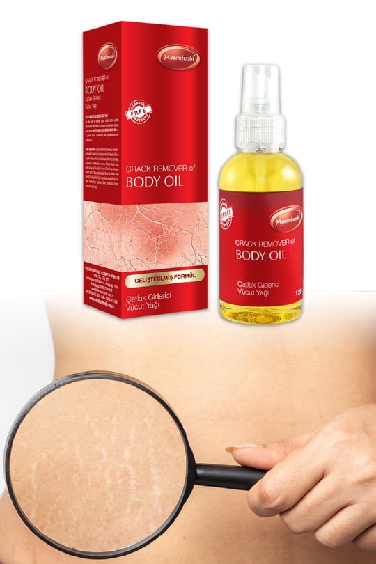 Mecitefendi Çatlak Önleyici Vücut Bakım Yağı 125 Ml