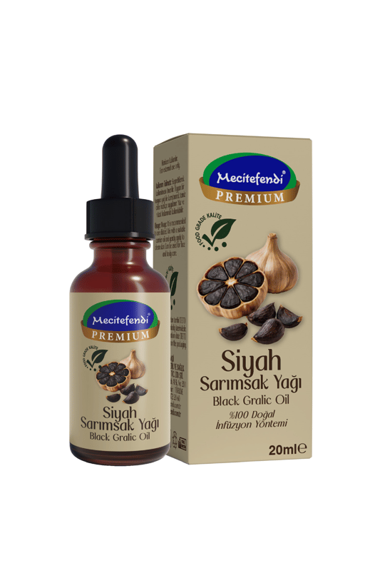 Mecitefendi Siyah Sarımsak Yağı 20 Ml
