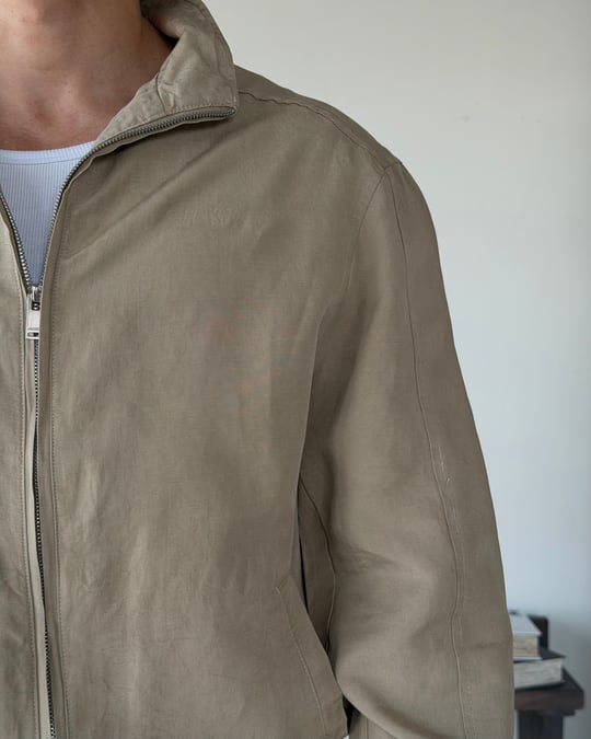Levin Linen / Tensel Bej Ceket