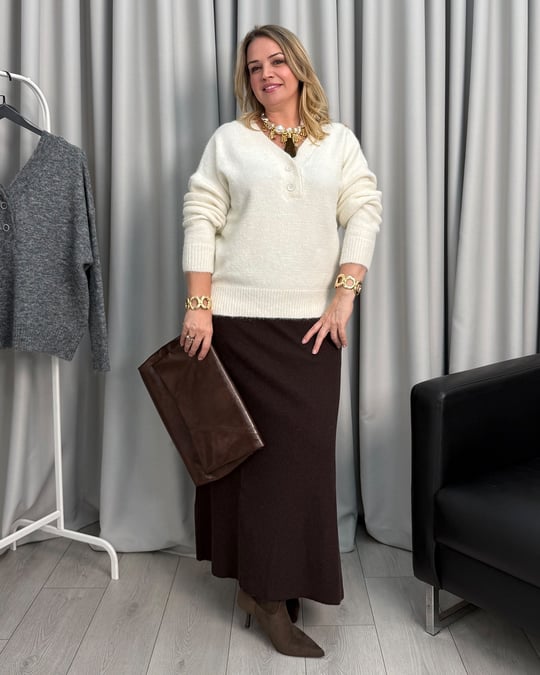 Dispari Yumoş Kazak Ekru