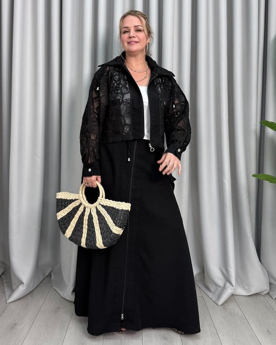 Veronika Tasarım Takım Siyah