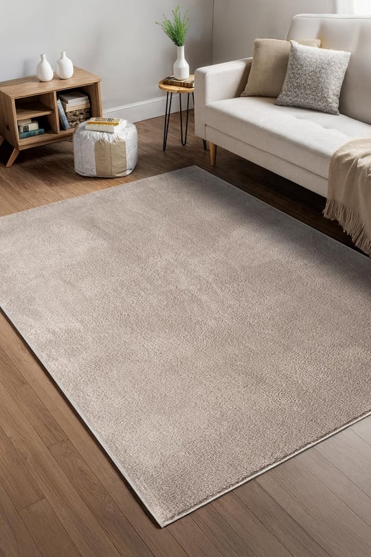 Softy Vızon Yıkanabilir Kaymaz Taban Bambu Yumuşak Dokulu Kesme Halı