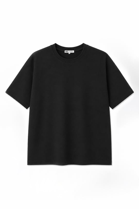 Basic Regular Fit Tişört Siyah