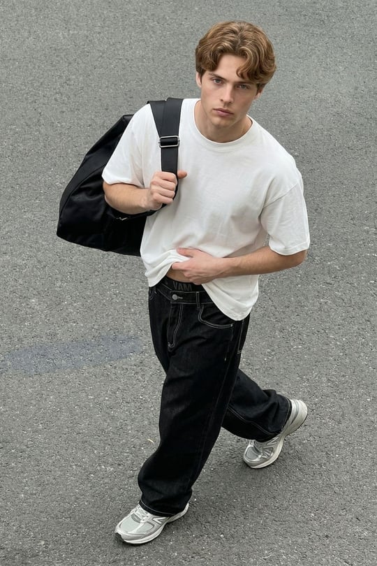 Baggy Fit Jean K.Mavı