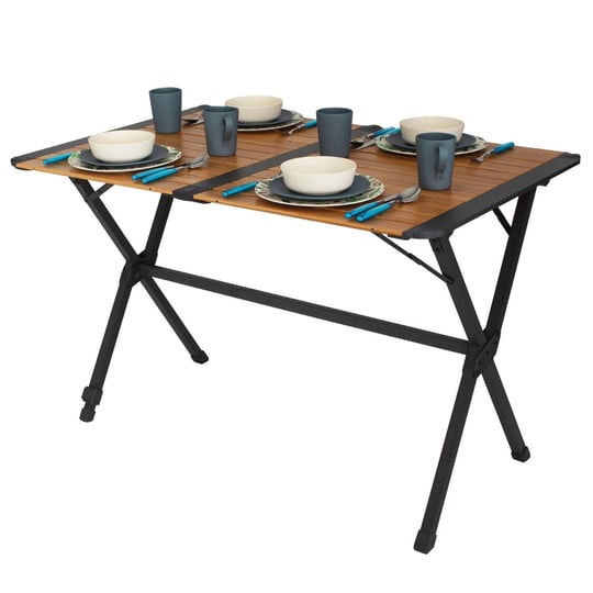 Eurotrail Chambery Bamboo Camping Table M – 110x70
