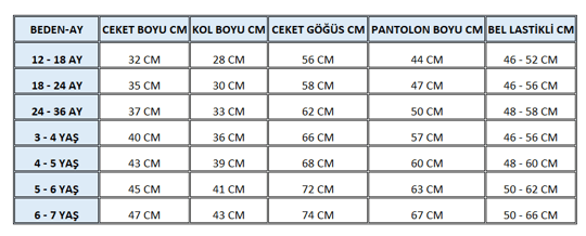 Küçük Adamlar Serisi %100 Pamuk Keten 3lü Takım Gri 4-7 Yaş 