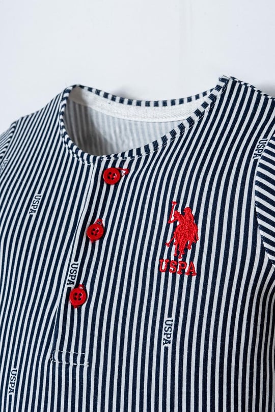 U.S. Polo Assn Erkek Bebek  Golf Tulum  Beyaz