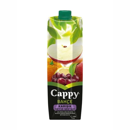 Cappy 1 Lt Karışık Meyve Nektarı x12 li Koli