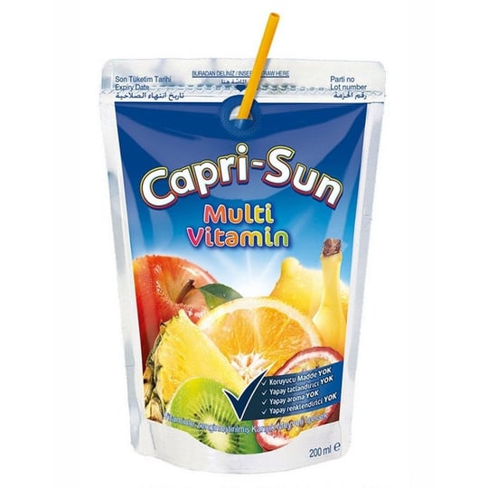 Capri-Sun Multivitamin 200 Ml Meyveli İçecek x20 li Koli
