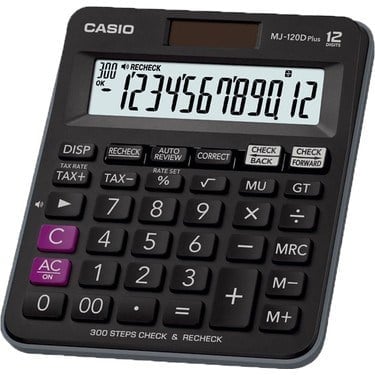 Casio İşlem Kontrollü Hesap Makinesi MJ-120D Plus