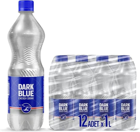 Dark Blue 1 Litre Enerji İçeceği x12 li Koli