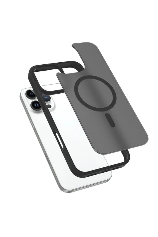 Apple iPhone 14 Pro Max Jota MagSafe Uyumlu Şeffaf Telefon Kılıfı – Siyah