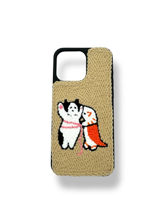 PUNCH İŞLEMELİ KILIFLARDIVERSECASEPNCH201Apple Iphone 15 Pro Max Punch İşlemeli Kılıf - Chonky Cat Fitness Desenli