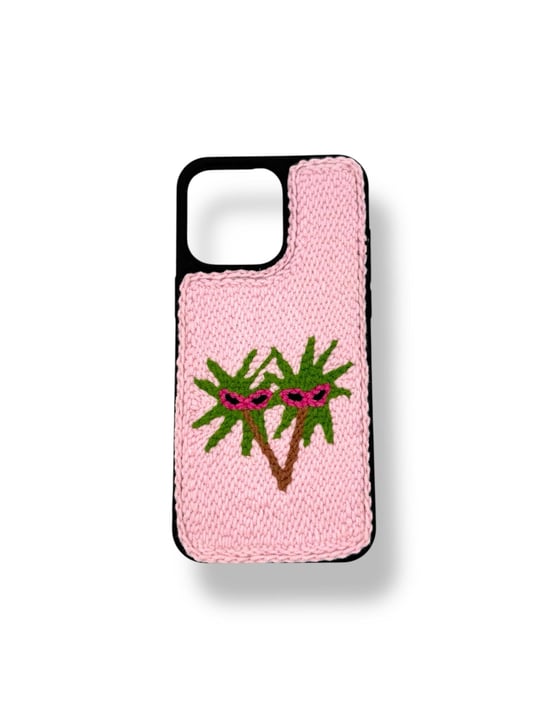 PUNCH İŞLEMELİ KILIFLARDIVERSECASEPNCH162Apple Iphone 15 Punch İşlemeli Kılıf - Cool Palmiye Desenli