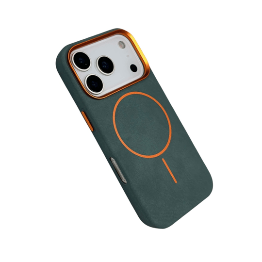 Joko iPhone 17 Pro Max Luno MagSafe Uyumlu Deri Kılıf – Yeşil