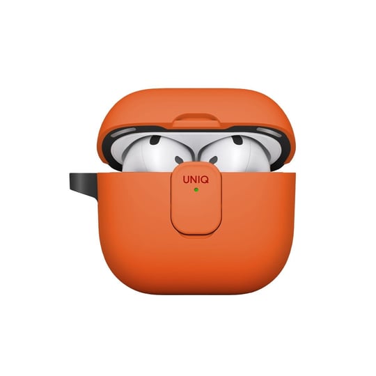 Uniq AirPods 4 (4.nesil) Clyde Kilitli Kılıf – Turuncu