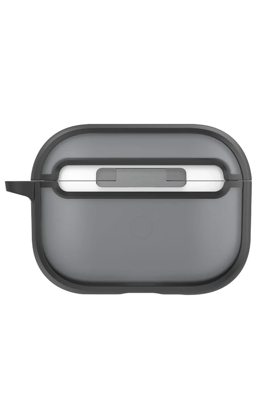 Uniq AirPods Pro 3 (3. Nesil) Veren Frosted Hang Mat Koruma Kılıf – Siyah