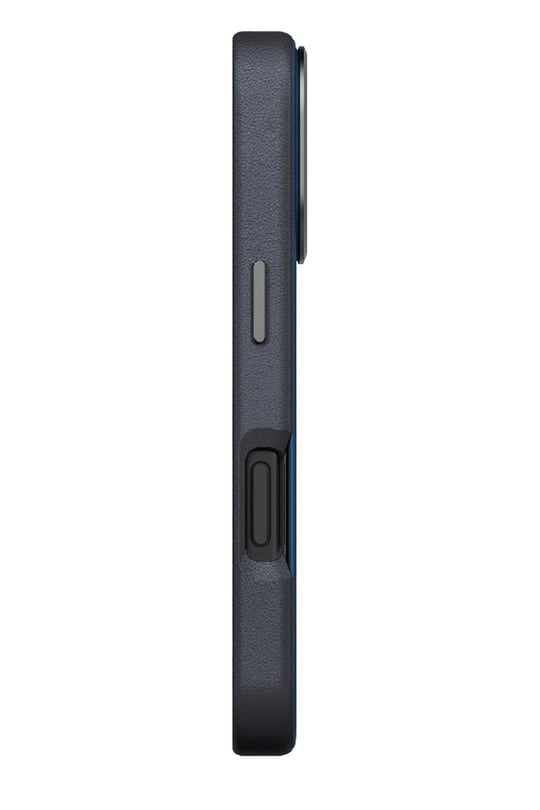 Uniq Apple iPhone 17 Pro MagSafe Uyumlu Lyden DS Deri Telefon Kılıfı – Lacivert