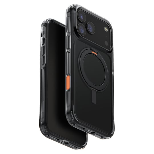 Uniq Apple iPhone 17 Pro Max Swivix 360° Rotating Kickstand Magsafe Kılıf - Siyah