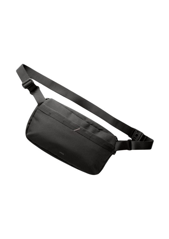 Uniq Denver Canvas Su Geçirmez Günlük Crossbody Bag Omuz Çantası – Siyah