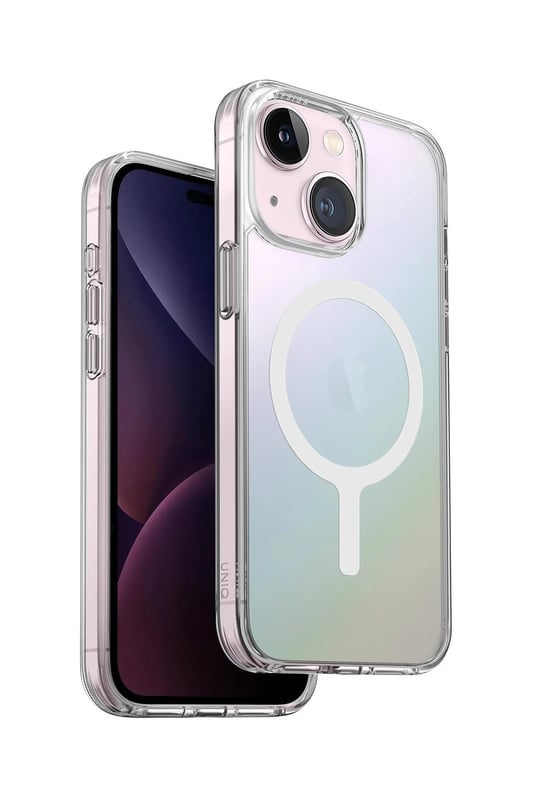 Uniq iPhone 15 LifePro Xtreme MagSafe Uyumlu Darbe Korumalı Kılıf – Gökkuşağı