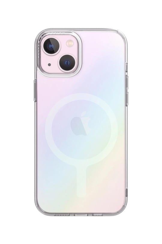 Uniq iPhone 15 LifePro Xtreme MagSafe Uyumlu Darbe Korumalı Kılıf – Gökkuşağı