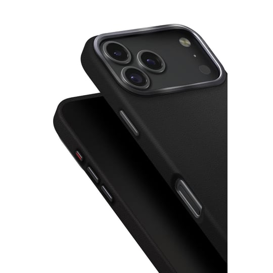 Uniq iPhone 17 Pro Lyden MagSafe Vegan Deri Kılıf – Siyah