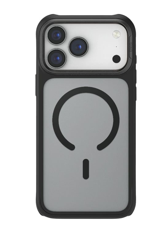 Uniq iPhone 17 Pro Max Veren MagSafe Uyumlu Telefon Kılıfı – Siyah