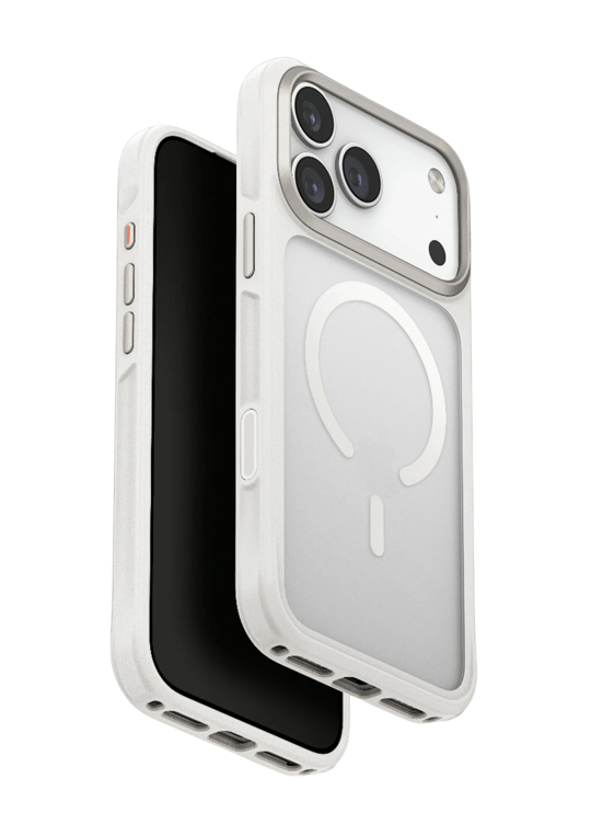 Uniq iPhone 17 Pro Max Veren MagSafe Uyumlu Telefon Kılıfı – Beyaz