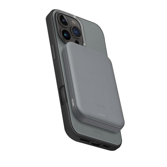 Uniq Lyden Lexa 5000mAh Manyetik MagSafe Kablosuz Powerbank PD Type-C – Yeşil