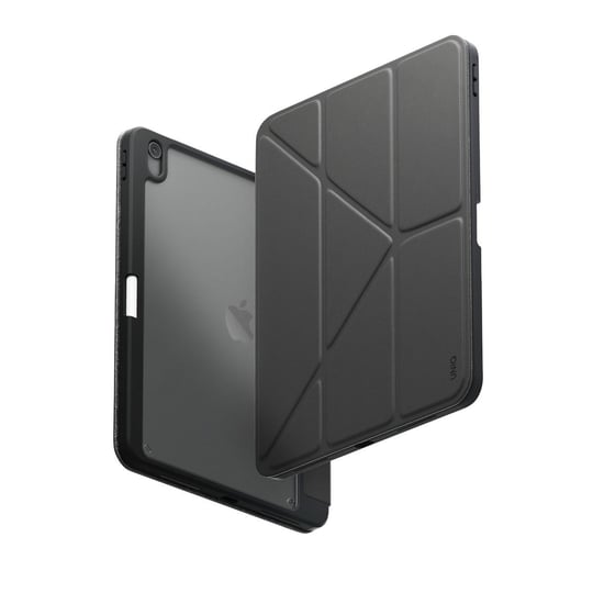 Uniq Moven iPad 2025 10.9 (10.nesil) Standlı, Katlanabilir Stand, İnce & Dayanıklı Tasarım Tablet Kılıfı – Gri